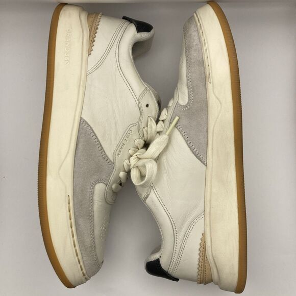 Cole Haan Men\'s Size 8 M GrandPro Crossover Sneaker C36131 Ivory
